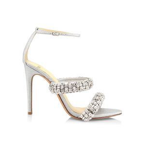 Alexandre Birman
Riviera Crystal-Embellished Glitter Sandals